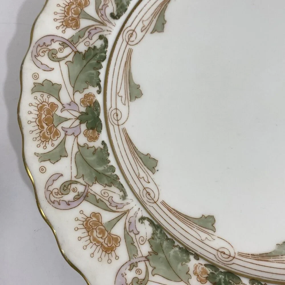 Antique Doulton Burselm England China Plate Art Nouveau 8.75” C8901Y